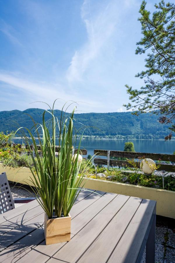 Wohnung Seeblick Sattendorf Exteriér fotografie